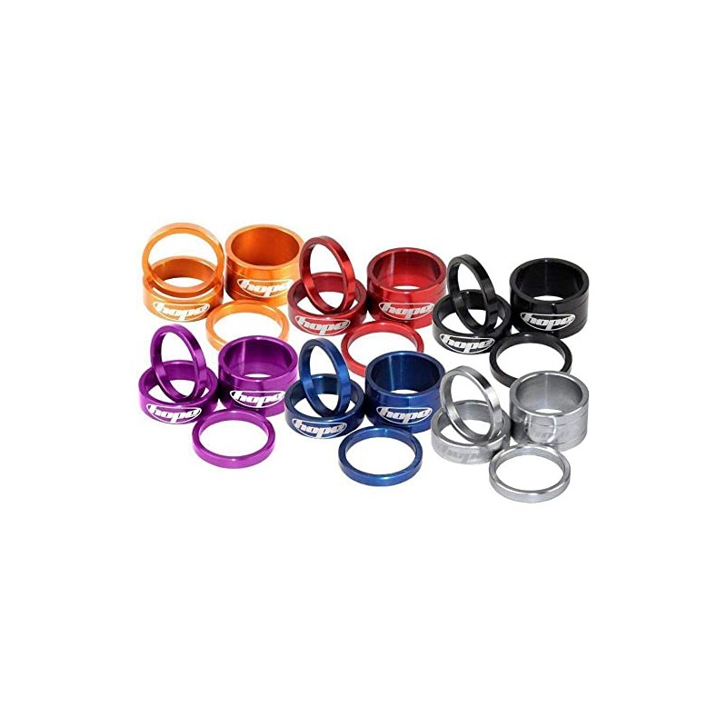 Hope Aluminium Spacers ORANGE (Space Doctor)