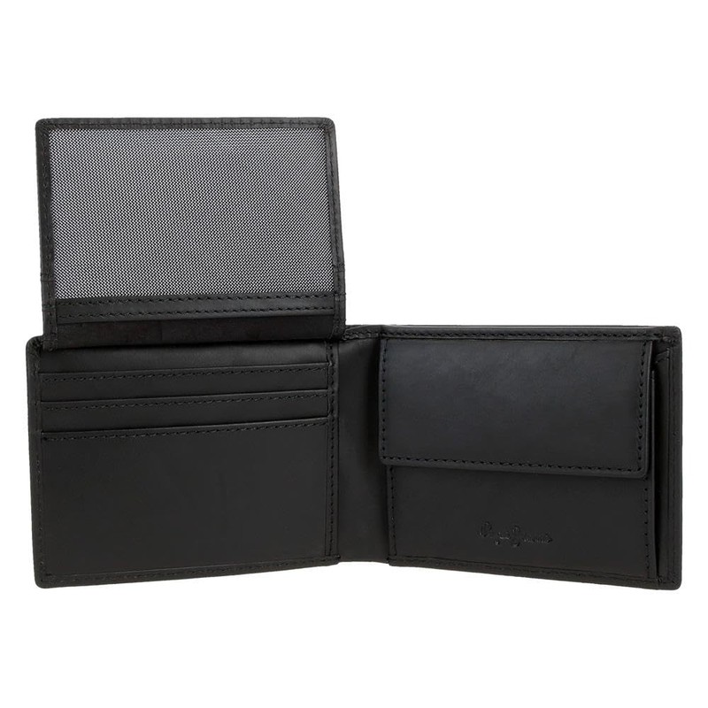 Pepe Jeans Deep Horizontal Wallet with Coin Pocket, One Size,