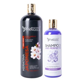 Keratina Japonesa Gold + Shampoo Liso Perfecto