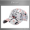 BUZZxSELECTION CAP185 Men's Casual English Logo Tarot Playing Cards Unique