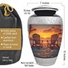 Beach Urn for Human Ashes | Large Handcrafted Funeral Memorial