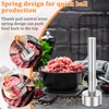ZLHETWT Falafel Maker, Stainless Steel, Silver, 1 Count