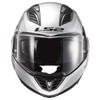 LS2 Helmets Valiant II Modular Helmet (Gloss Silver - X-Small)