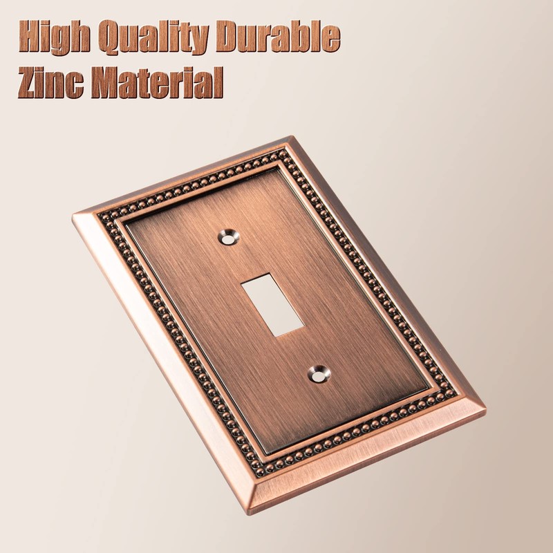 Henne Bery Sunken Pearls Decorative Wall Plate Switch Plate Outlet