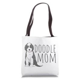Dog Doodle Mom Sheepadoodle Tote Bag