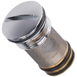 LIXIL INAX A-2120 Check Valve with Strainer for Shower and Bath Faucets (with Plating)