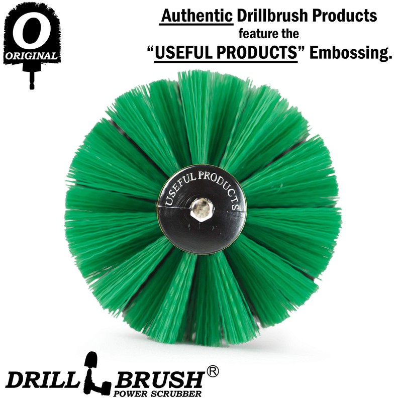 Drillbrush Kitchen Cleaning Supplies - Household Cleaners for Drill -