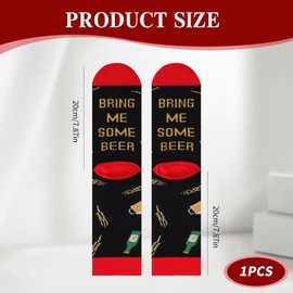 JYNVO Geschenke für Männer Lustige Socken Herren Lustige Weihnachtsgeschenke für Männer Männertag Weihnacht Geschenk für Valentinstag Vatertag, Komfortabel und Stylish