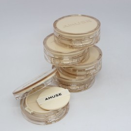 Amuse Dew Jelly Vegan Cushion 15g (SPF38) Expiration date: 26.5.8 / 어뮤즈 듀 젤리 비건 쿠션 15g(SPF38) 본품 유통기한 26.5.8