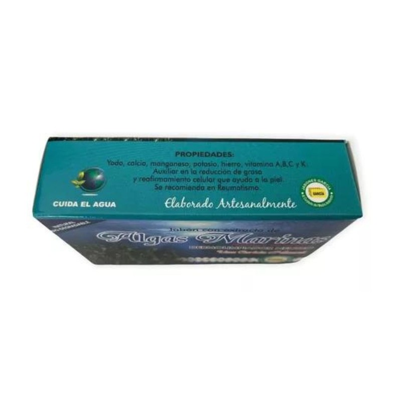 Jabón García Algas Marinas 5 Pz De 125g Ecológico Biodegradable
