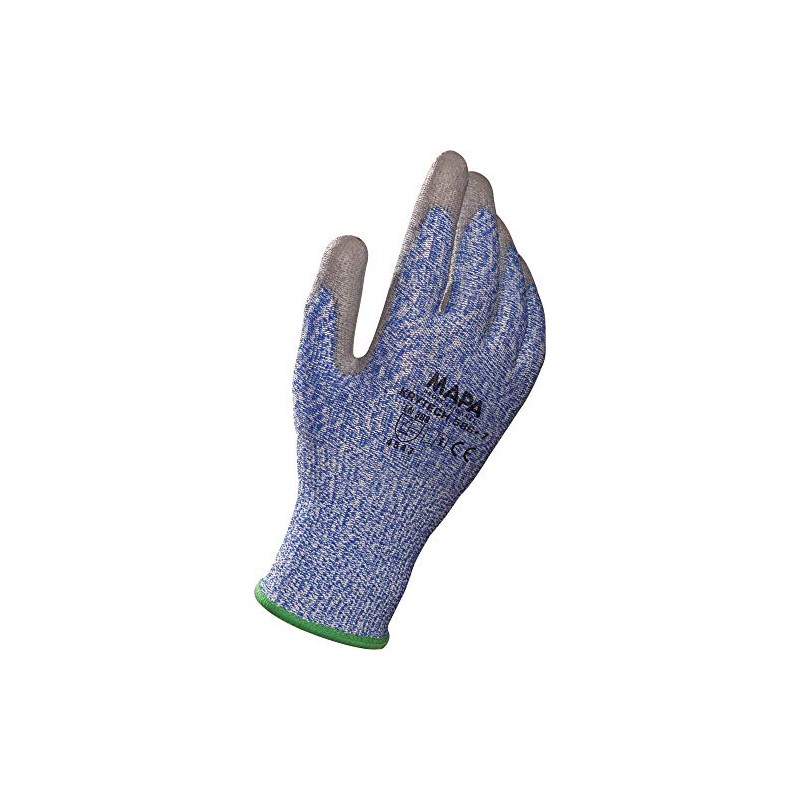 MAPA Professional Krytech 586 Polyurethane Gloves with High Cut Resistance,