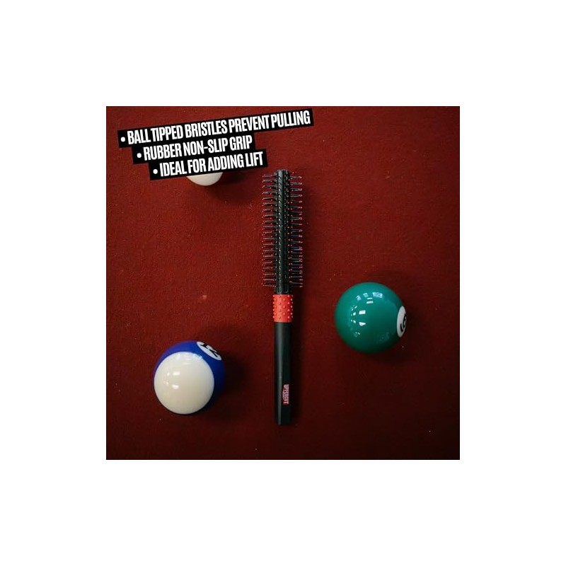 Uppercut Deluxe Quiff Roller - Small Round Men's Hair Brush