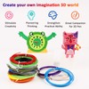 dikale 3D Pen Filament 160 Feet, 16 Colors, Each Color