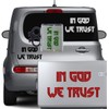 in God We Trust Vinyl Decal Sticker for Car, Laptop,
