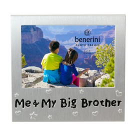 benerini Me & My Big Brother ' - Photo Picture Frame Gift - 5x 3.5