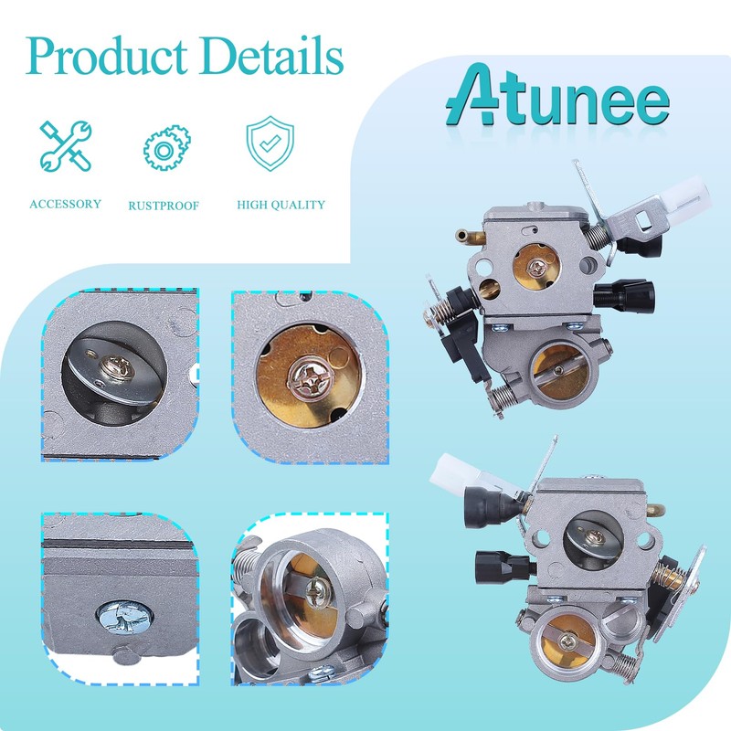 Atunee MS171 Carburetor for Stihl MS181 MS211 MS181 MS181C MS181C-BE