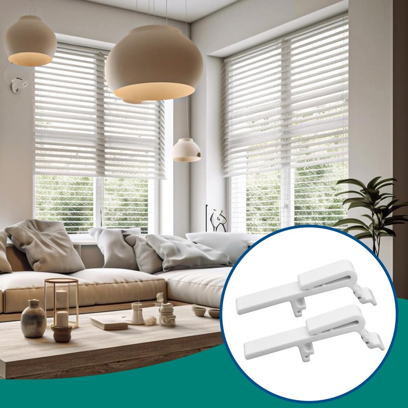 Surf turtle Blind Valance Clips 8PCS Blind Dust Cover Valance