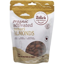 2Die4 Live Foods Activated Organic Tamari Almonds 300g