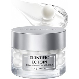 SKINTIFIC Ectoin Crema Hidratante en Gel para Piel Sensible, 30g, con Pantenol y Niacinamida, Textura Ligera