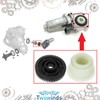 Twowinds Gear Box Transfer Case Actuator Motor Repair Set 27107566296