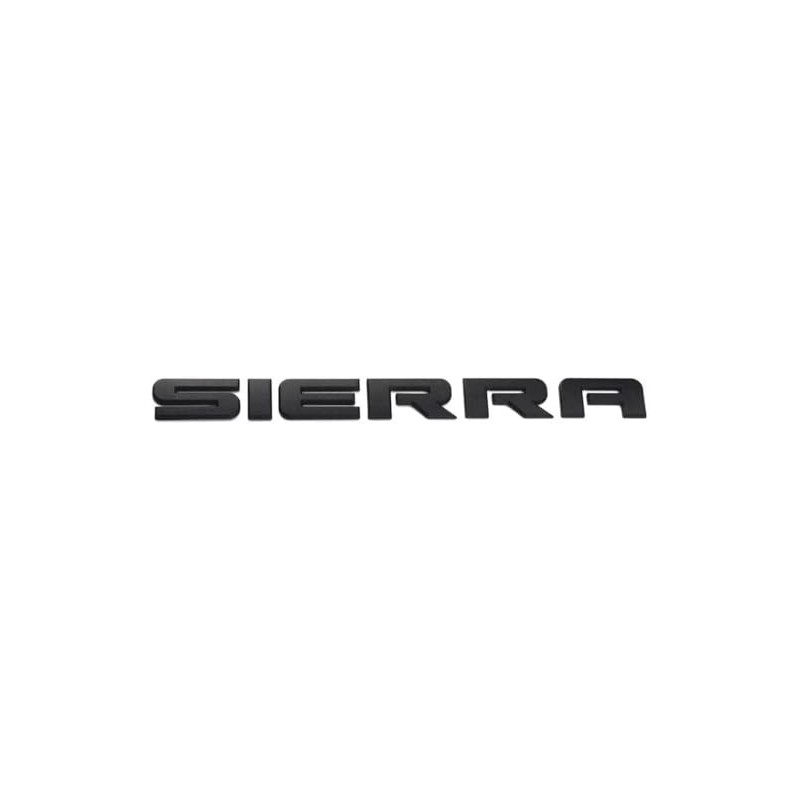 1Pcs Sierra Letters L/R Door Rear Tailgate Emblem Replacement for