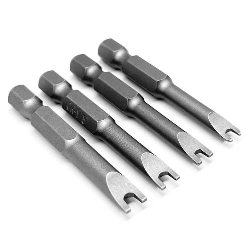 OHIY Spanner Drive Screwdriver Insert Bit Set in 4 Different