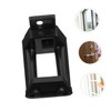 KONTONTY 2 Guides Swing Stopper Sliding Barn Door Hardware Cabinet