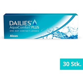 Dailies AquaComfort Plus Tageslinsen weich | 30 Stück | BC 8.7 mm | DIA 14.0 mm | -00.50 Dioptrien