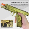Automatic Shell Ejecting Toy Guns with 120 Soft Bullets, Cool