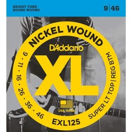 Daddario EXL125 Electric Guitar Strings 009-046