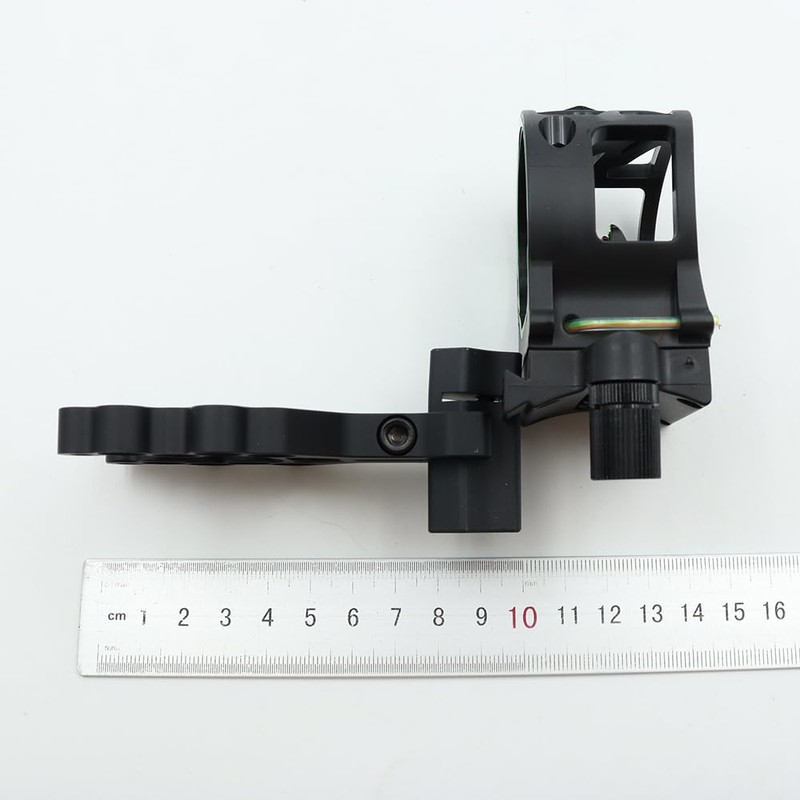 Sarini 5 Pin Compound Bow Sight,Archery Bow Sight,Black Aluminum Alloy