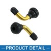 A ABSOPRO Car PVR70 Tire Valve Stem 135 Degree Snap-in