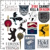 Game of Thrones 200ct Vinyl Large Deluxe Stickers Variety Pack