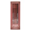 Set Delineadores De Labios Madera 6 Pzs Beauty Creations