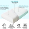 YOUR MOON Memory Foam Pillows for Travel, Small Compressible Camping