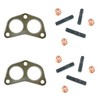 Exhaust Manifold to Pipe Gaskets + Studs + Nuts Set