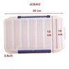 KANANA JCB302 Plastic Fishing Box Bait Box Accessory Box Fishing