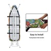 ZDCUSTOM Boho Flower Ironing Board Cover with Elastic Edge Table