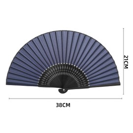 SENMAN Men's Silk Fan, Luxury, Large, Stylish, Popular, High Class Fan, With Bag, Short Term, Durable, Unbreakable, Gift, Father's Day Gift, For Fireworks, Overseas Souvenir, Men's Yukata Accessories