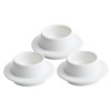 Ciieeo 3pcs Sauce Dishes Versatile Saucer for Dipping Condiments and
