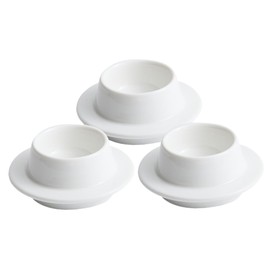 Ciieeo 3pcs Sauce Dishes Versatile Saucer for Dipping Condiments and Desserts for Oil Sugar Vinegar and More for Family Restaurant and Travel Use