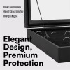 H&S HS Ring Display Box Case - Jewelry Storage Organizer