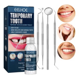 Kit Reparación Empastes Dentales Temporales Dientes Rotos