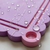 Waterproof EVA Floating Mahjong Table with Built-in Cup Holders Portable