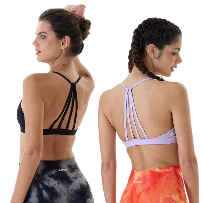 AUROLA Mercury - Sujetadores deportivos para mujer, atléticos, extraíbles, acolchados,
