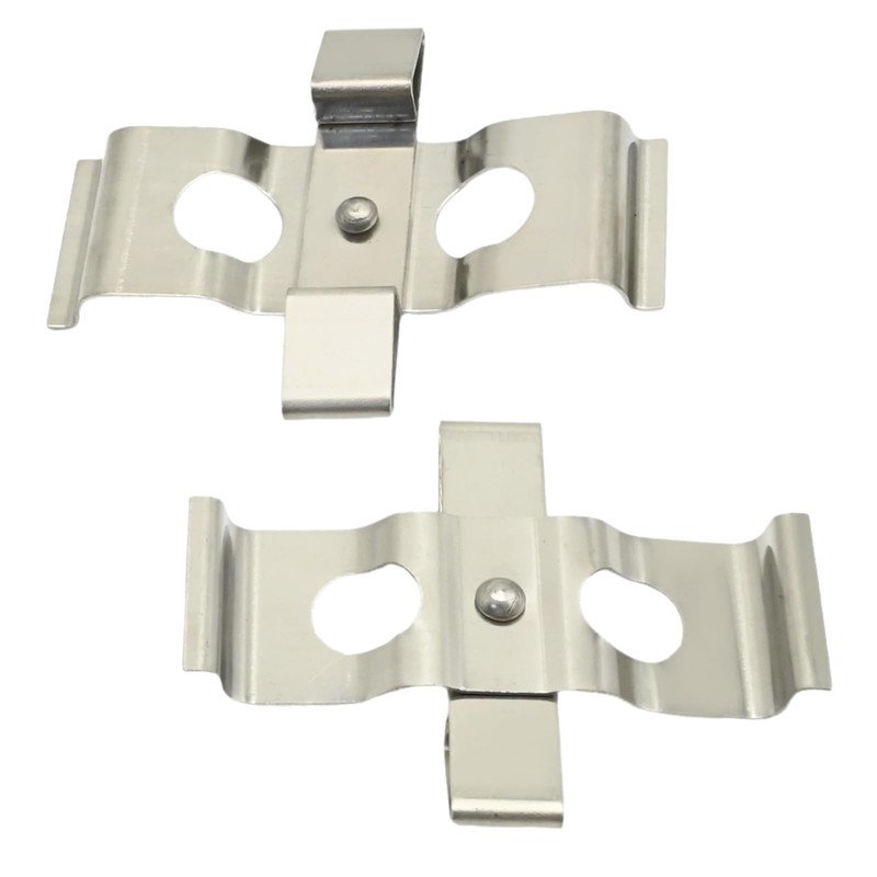 Hoypeyfiy BPF1266C Front Brake Pads Fitting Pins Kit with Disc
