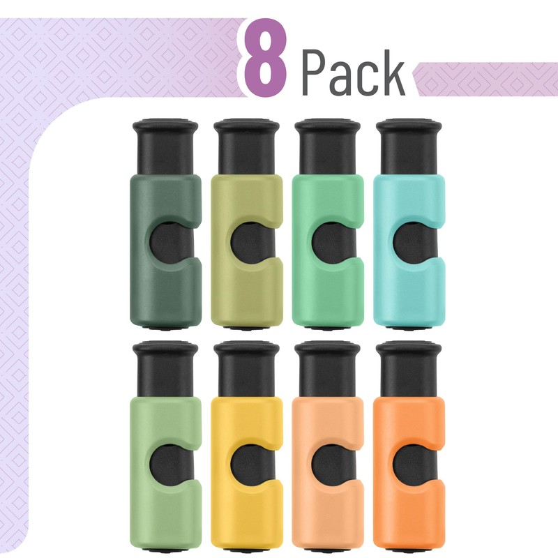 Mr. Pen- Squeeze and Lock Bread Bag Clips, 8 Pack,