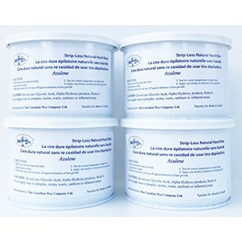 Sharonelle Natural Hard Azulene Wax in 14 oz. - 4 cans
