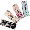 AUEAR, 4 Pack Floral Lipstick Case with Mirror for Purse