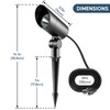 Junview 30W LED Spotlight Outdoor 120V Waterproof Spot Light 3000LM